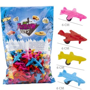 TOSCOW MİNİ UÇAK 100'LÜ POŞETLİ DĞN-055#