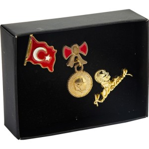 3'LÜ HEDİYELİK ROZET