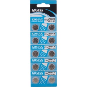 KOMAX AG-13/LR-44/A-76 10'LU  LAZER PİLİ#