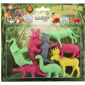 BAKBİ VAHŞİ  HAYVANLAR 8 Lİ 105