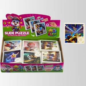 KUTULU STANDDA KÜÇÜK KAYDIRMA PUZZLE 36'LI