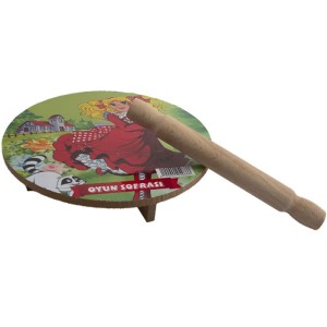 KÜÇÜK AHŞAP OYUN SOFRASI