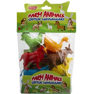 PVC'Lİ 6'LI DİNOZOR SETİ ERN-850