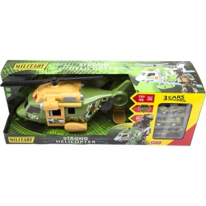 KUTULU HELİKOPTER ASKER SETİ ARABALI ERN-2002