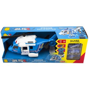 KUTULU HELİKOPTER POLİS SETİ ARABALI ERN-2003