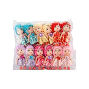 ÖRGÜ ŞAPKALI BEBEK MASKOT 12'Lİ B-1 + 10-A#