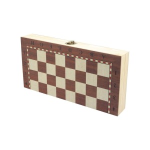 KÜÇÜK AĞAÇ TAVLA-SATRANÇ 1680A#