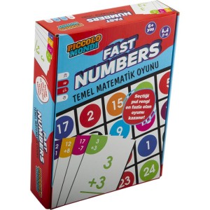 PİCCOLO MANDİ FAST NUMBERS TEMEL MATEMATİK OYUNU