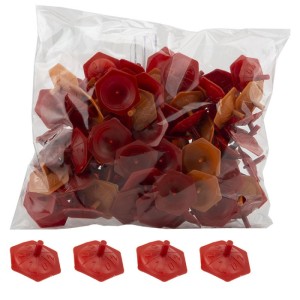 PLASTİK ELLE ÇEVİRMELİ TOPAÇ 100'LÜ KTK