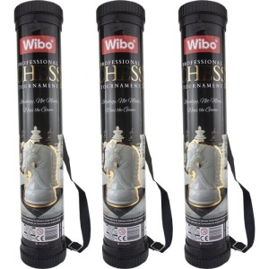 PROFOSYONEL DERİ ZEMİNLİ RULO SATRANÇ WİBO-0765