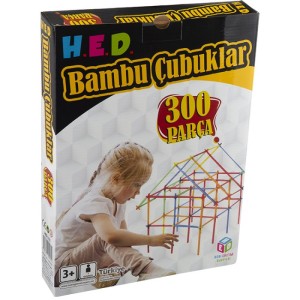 LÜX BAMBU ÇUBUKLAR 3OO PARÇA HED-333