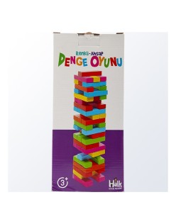 RENKLİ DOĞAL DENGE OYUNU 54'LÜ#