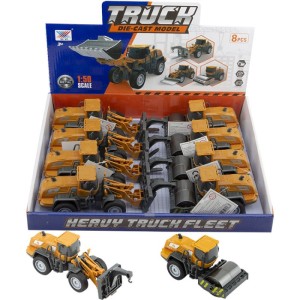 SÜRTMELİ METAL BAŞLIKLI İŞ MAKİNELERİ 8'Lİ K139B54