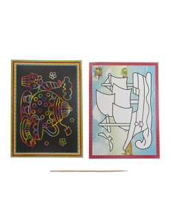 A4 KAZIMA VE BOYAMA KARTI KB-13