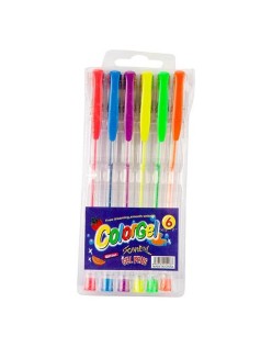 6'LI FOSFORLU SİMLİ KALEM 10-6#