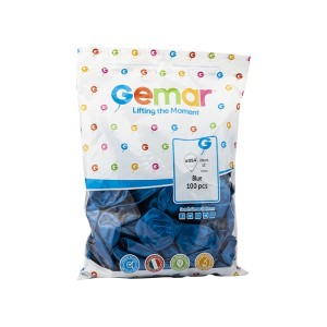 GEMAR METALİK KOYU MAVİ(BLUE) BALON 11 İNCH GM-110 #054